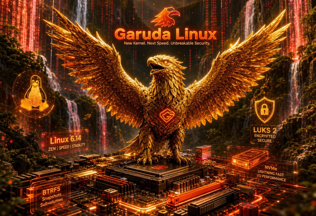 Garuda Linux objavio novo izdanje s CachyOS kernelom