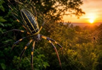 Invazivni pauk Joro ne prijeti domaćim paucima