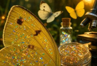Leptiri nude sigurniju alternativu štetnom glitteru