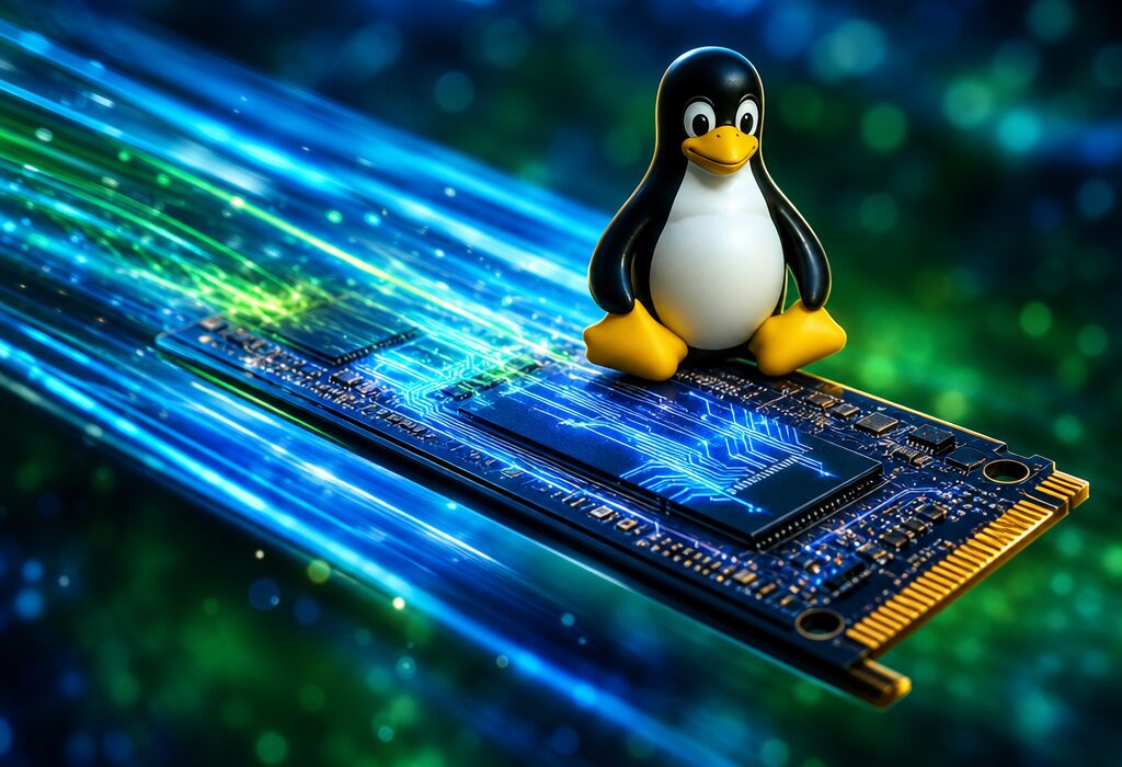 Linux 7.3 ubrzava čitanje podataka na Gen5 NVMe diskovima