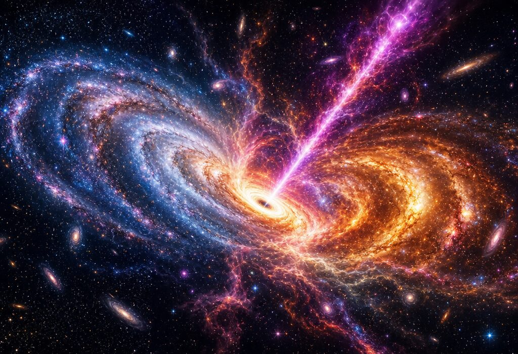 NASA-in teleskop Chandra otkriva galaktike u novom svjetlu