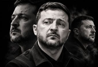 Zelenski zamišljen