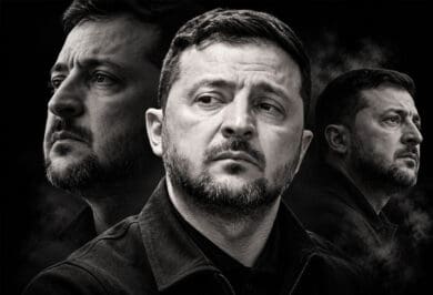 Zelenski zamišljen