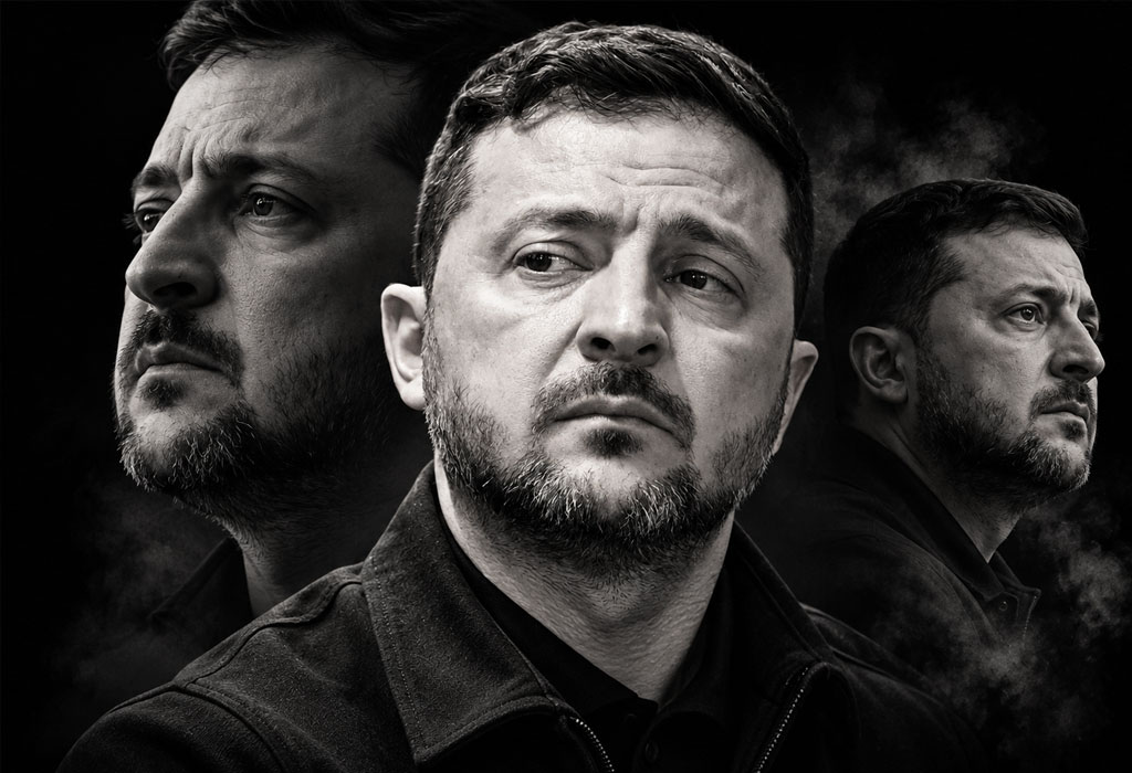 Zelenski zamišljen