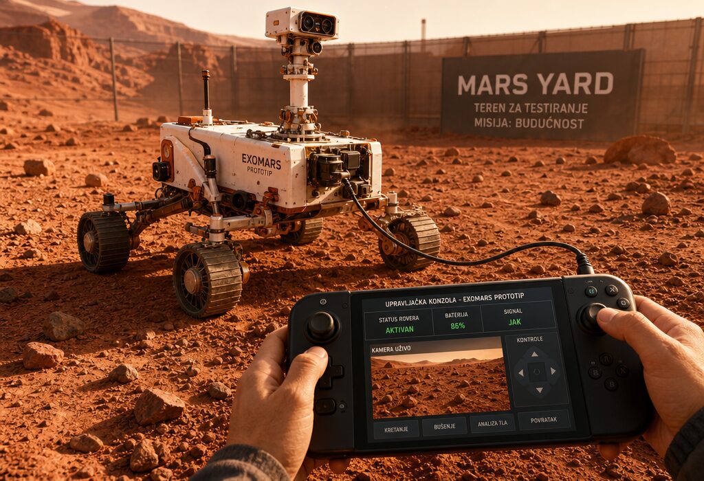Airbus testira marsovski rover na igraćoj konzoli Steam Deck