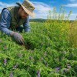 Dlakava grahorica uspješno zamjenjuje herbicide u suzbijanju korova