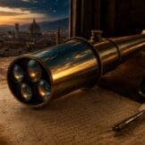 Galilejev teleskop s četiri leće otkriven u rukopisu iz 1666.