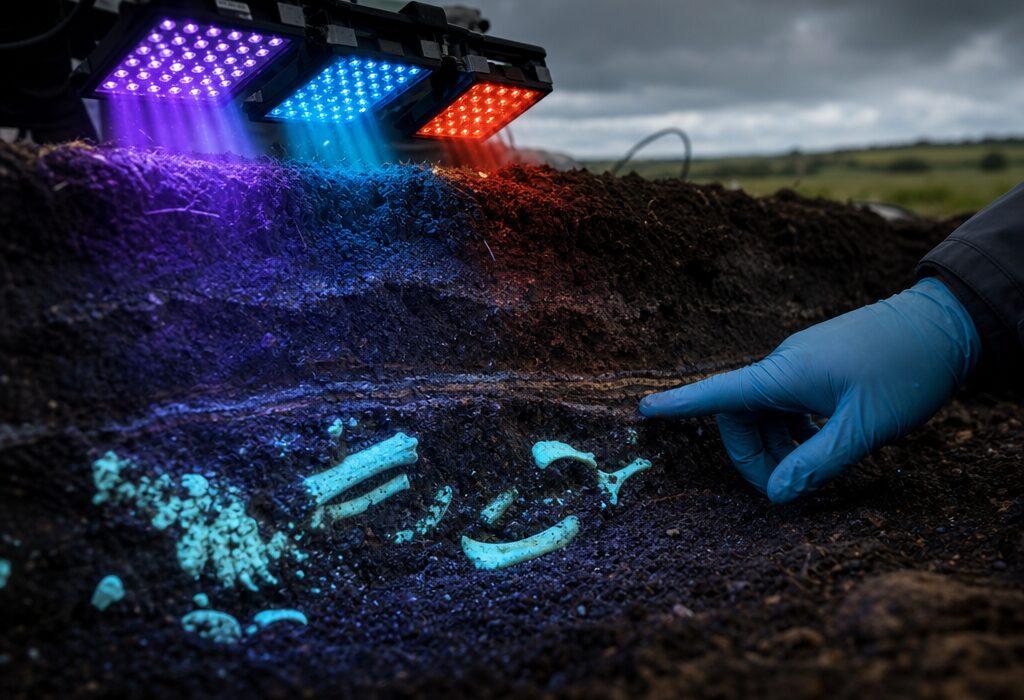 LED diode otkrivaju nevidljive arheološke slojeve prije kopanja