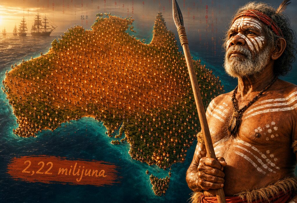 Novo istraživanje tvrdi da je australskih Aboridžina bilo sedam puta više