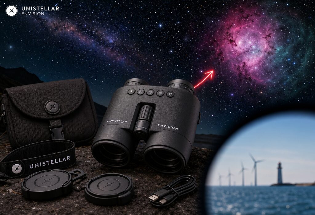Unistellar Envision dvogled od 1499 eura stiže s nedovršenom bazom podataka