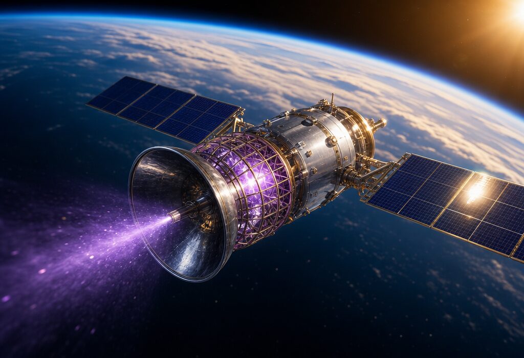 Zrak koji koči satelite mogao bi ih i pokretati