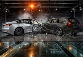 Mercedes razbio dva nova CLA-a pred novinarima kako bi dokazao sigurnost baterije