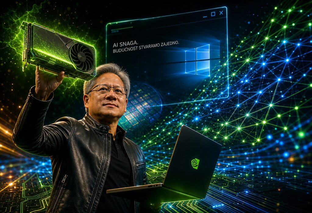 Nvidia danas vrijedi više od Microsofta koji joj je nekoć bio temelj