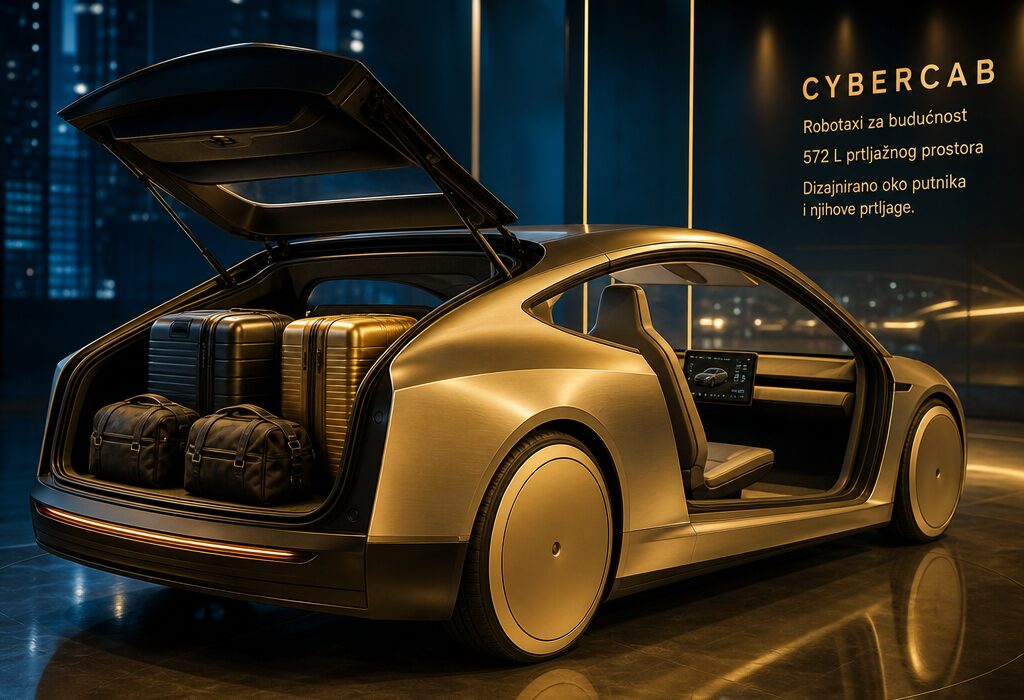 Tesla Cybercab bez upravljača stigao u Pariz